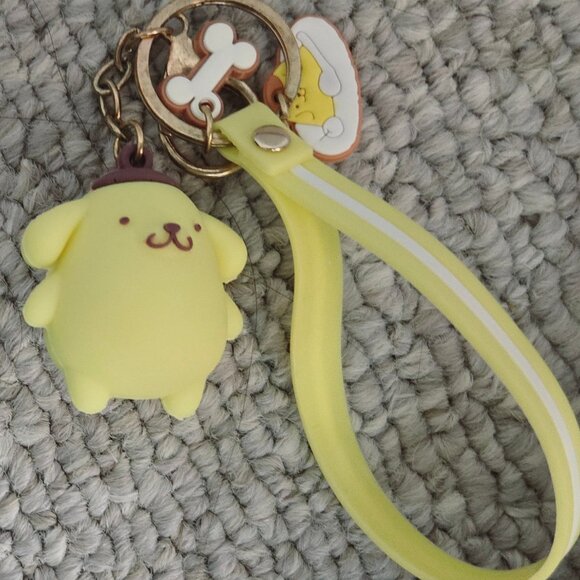 NEW Pudding Keychain and Panda Pen Stationary Pompompurin Sanrio  🐼 - Picture 3 of 4